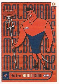 2004 ESP AFL Sticker Collection #128 Melbourne Mascot Front
